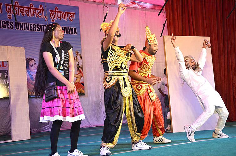 Theatre event in youth festival 2012